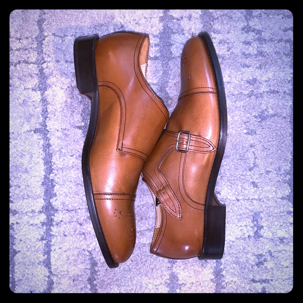 Mercanti Fiorentini monk strap slip-on shoes